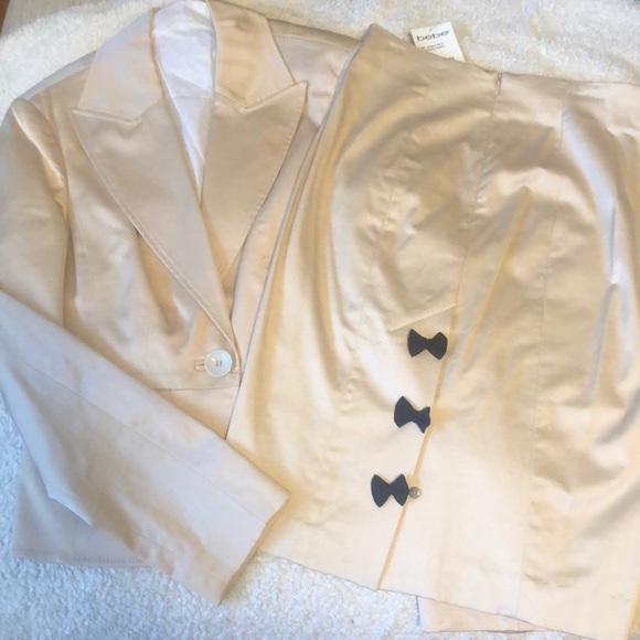 bebe Jackets & Blazers - Bebe Blazer and Black Bow Pencil Skirt-sold separately